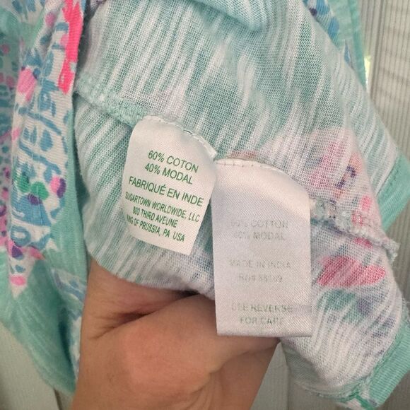Lilly Pulitzer Essie Dress in Mint Fan Sea - Picture 5 of 5